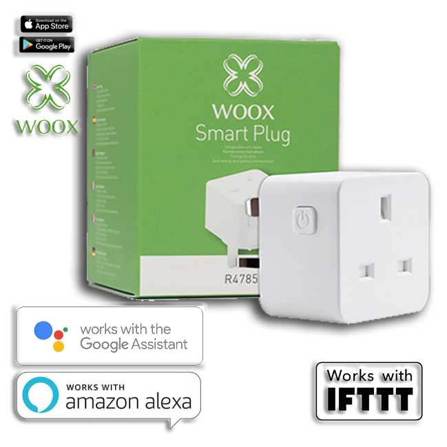 Woox R6128 French Smart Plug Type E + energy monitor - Products from WOOX UK
